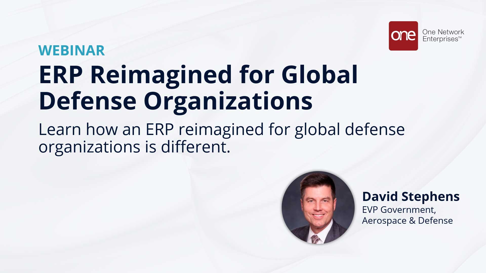 ERP Reimagined for Global Defense Organizations